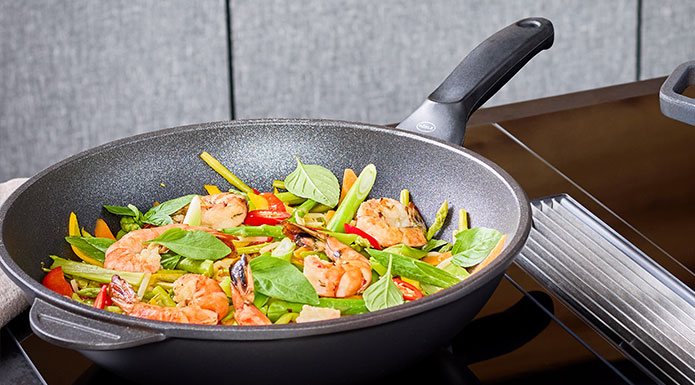 Wok Cadini Asiatisches Gemüse im Wok