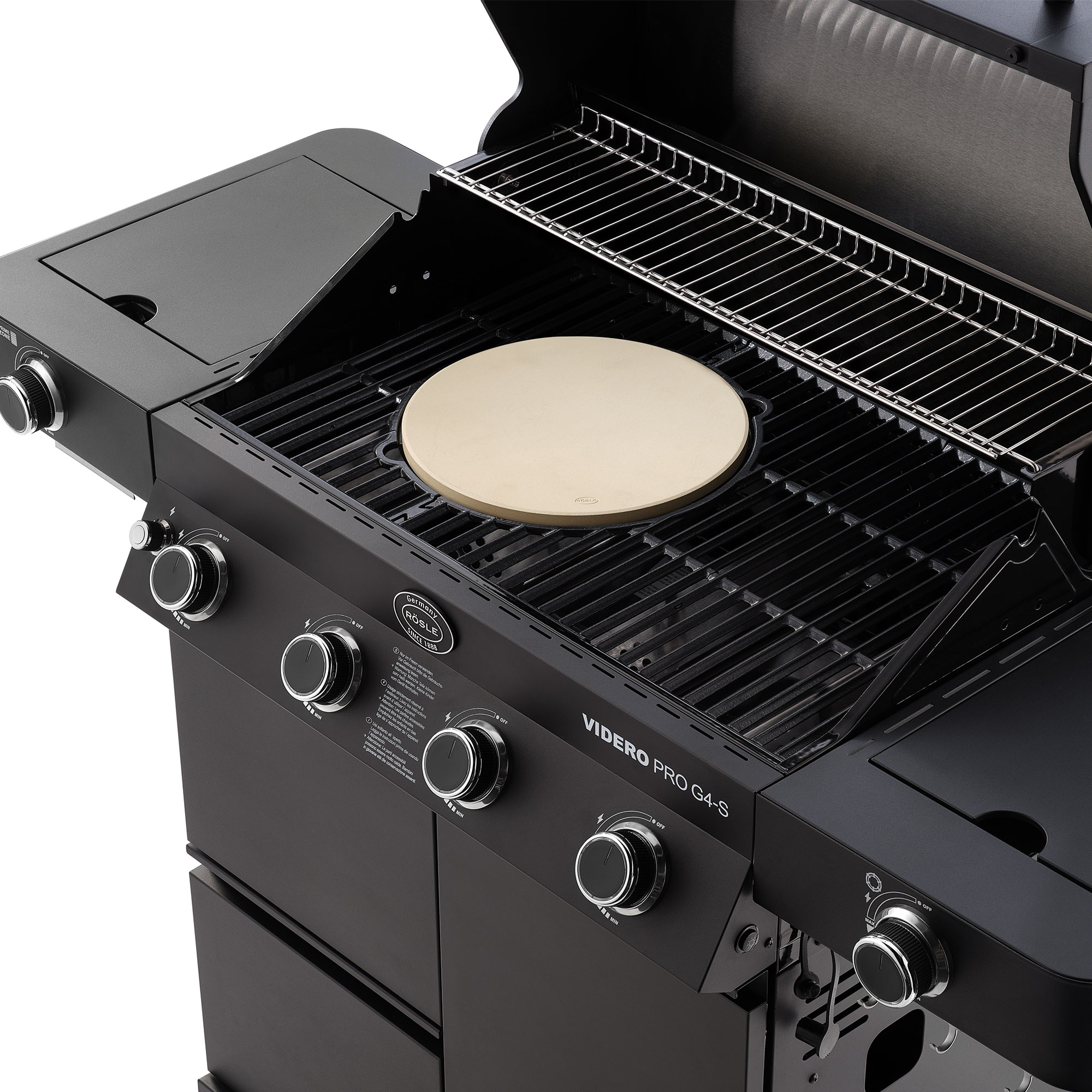 Gasgrill VIDERO PRO G4-S VARIO+ 50mbar