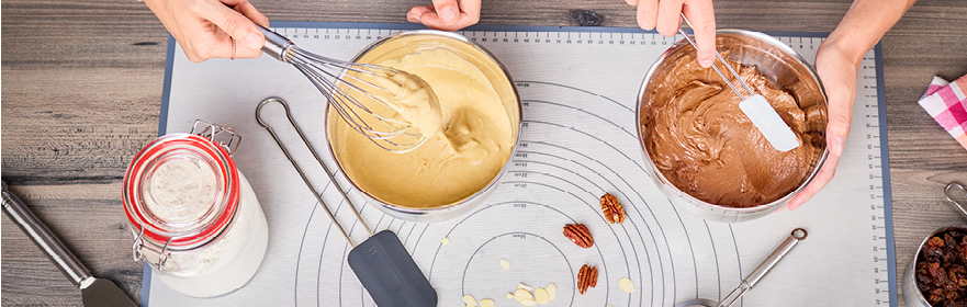 Backen Gemeinsames Backen mit RÖSLE Produkten