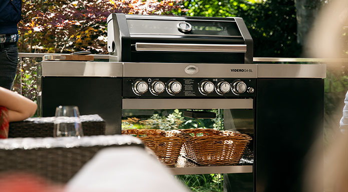Gasgrill BBQ-Station Videro G4-SL Gasgrill BBQ-Station Videro G4-SL